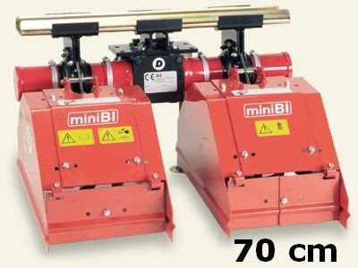 Glebogryzarka dwusekcyjna do ciągników jednoosiowych BCS