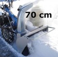 Dwustopniowy pług wirnikowy do śniegu