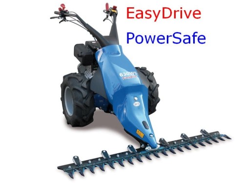 Ciągnik jednoosiowy BCS 630 WS MAX PowerSafe EasyDrive 	