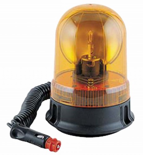 Lampa ostrzegawcza 12V na podstawie magnetycznej