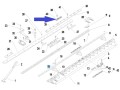 Docisk noży listwy do kosiarek listwowych BCS Duplex