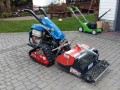 Glebogryzarka separacyjna Muratori MWX z ciągnikiem BCS 750 PowerSafe na gąsienicach.