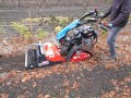 Glebogryzarka separacyjna Muratori MWX z ciągnikiem BCS 770HY PowerSafe na gąsienicach.