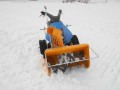 Pług wirnikowy do śniegu, 2-stopniowy do ciągników jednoosiowych BCS.