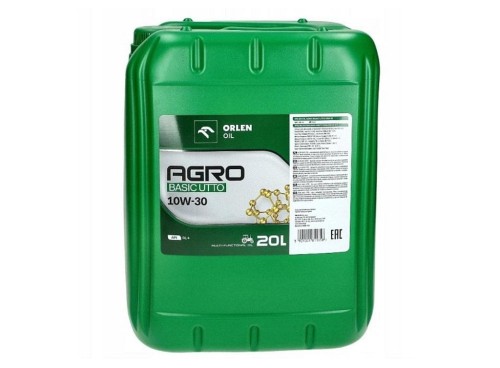 AGROSTOU Basic utto 10W30, beczka 20 litrów.