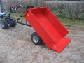 Przyczepka do ciągników jednoosiowych