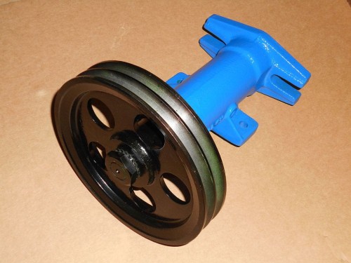 Przedłużacz z kołem pasowym do ciągników jednoosiowych BCS