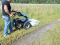 Ciągnik jednoosiowy BCS 740 PowerSafe z silnikiem Briggs Stratton XR2100 z kosiarką bijakową BERTA Shark