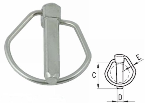 Zawleczka z pierścieniem